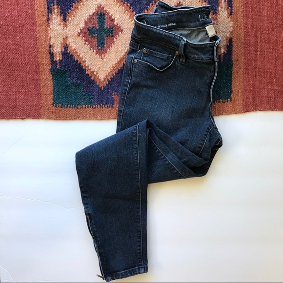 • Loft • Curvy Skinny Ankle denim jeans. Size 2 - Picture 3 of 6